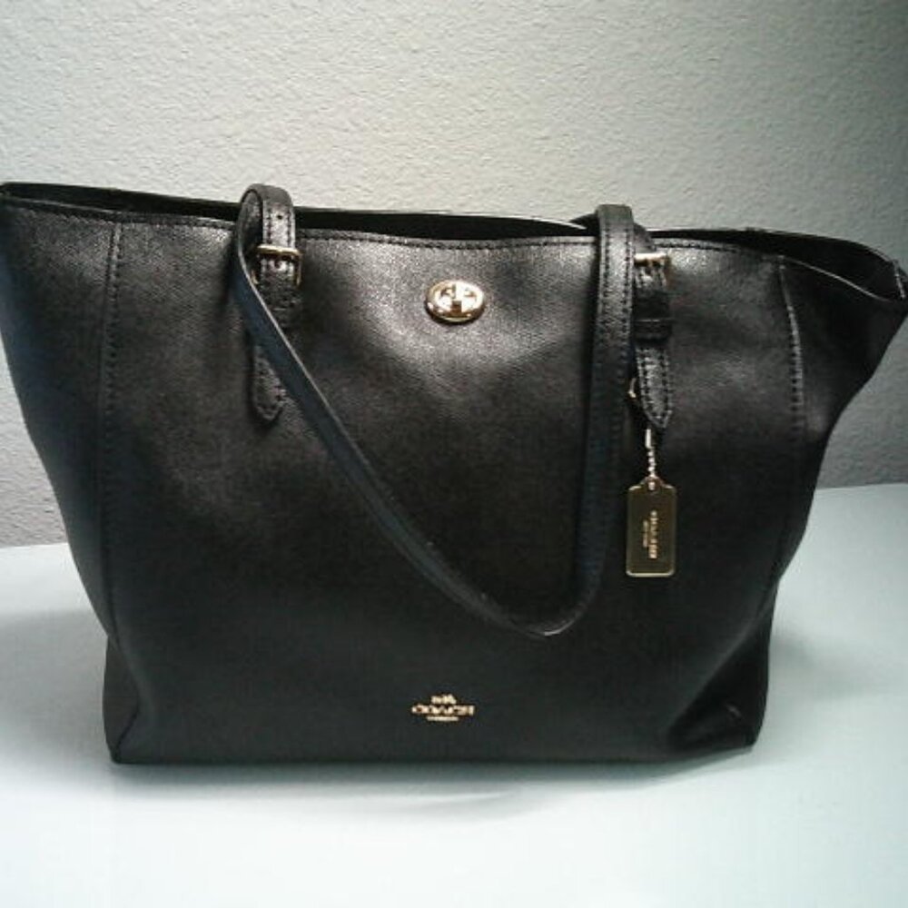 Coach Turnlock Tote